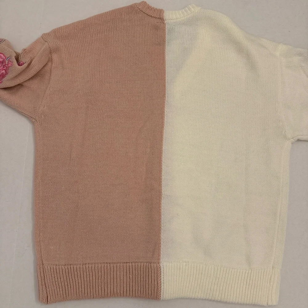 Sanrio My Melody Blush Pink & Creamy White Split Cardigan - Picture 6 of 8